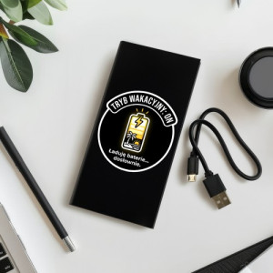 Powerbank 20000mAh z nadrukiem - Tryb wakacyjny