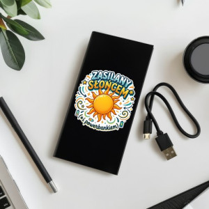 Powerbank 20000mAh z nadrukiem - Moc słońca