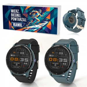 Smartwatch GRAVITY GT1-9 PRO z personalizacją dla biegacza - Czas na rekord