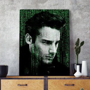 Foto Obraz na płótnie 50x70 cm z Twoim zdjęciem - MATRIX