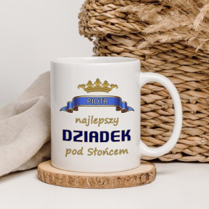 Kubek z nadrukiem dla dziadka - Najlepszy pod Słońcem