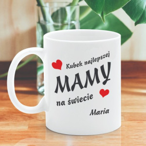 Kubek z nadrukiem dla mamy - Wyjątkowa