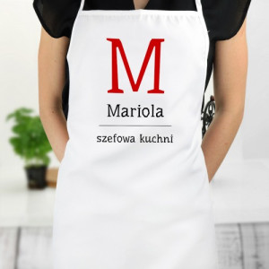 Fartuch kuchenny z nadrukiem - Szefowa kuchni