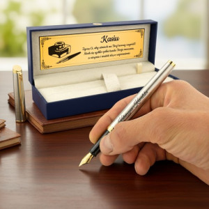 Pióro Waterman w etui z grawerem dla niej - Marzenie