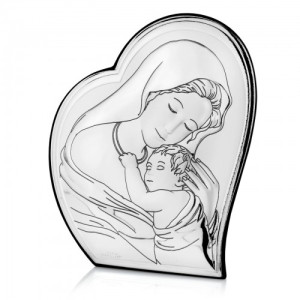 Obrazek Matka Boska z dzieciątkiem - prezent na Chrzciny z opcją grawerowania