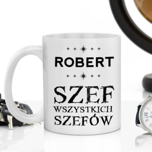 Kubek z nadrukiem dla szefa - Szef wszystkich szefów