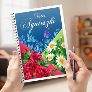 Notes z personalizacją dla niej - Pory roku
