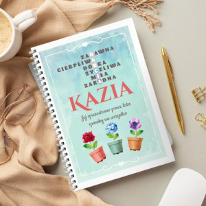 Notes z personalizacją dla babci - Krzyżówka
