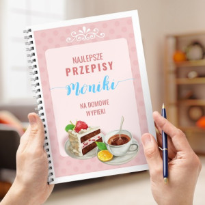 Notes z nadrukiem dla cukierniczki - Domowe wypieki