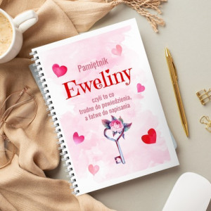 Pamiętnik personalizowany dla niej - Trudne do powiedzenia