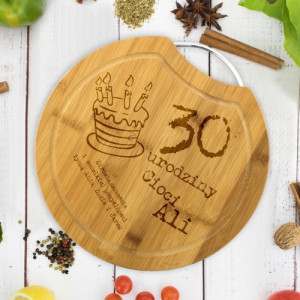Deska kuchenna z grawerem do krojenia - Sukces w kuchni