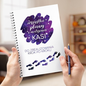 Notes z personalizacją dla dziewczyny - Plany i marzenia