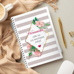 Notes personalizowany dla kobiety  - Rób to, co kochasz robić