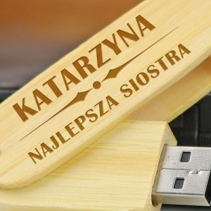 Pendrive 16 GB z grawerem dla siostry - Jesteś najlepsza