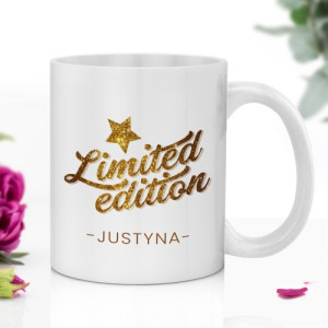 Personalizowany kubek -  Limited Edition + imię