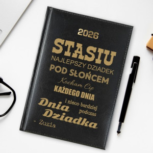 Kalendarz na 2026 z nadrukiem na dzień dziadka - Dziadziu