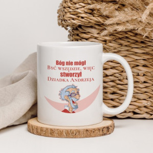 Kubek z nadrukiem dla Dziadka - Stworzenie dziadka