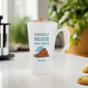Kubek z nadrukiem imienia  - Dzisiaj MISIE nie chce