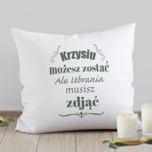 Poduszka z nadrukiem - Zabawna