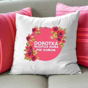 Poduszka z nadrukiem dla mamy - Najlepsza Mama