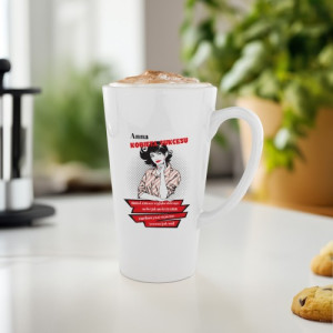 Kubek latte z nadrukiem imienia dla niej - Kobieta sukcesu