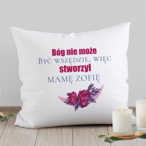 Poduszka z nadrukiem dla mamy - Najlepsza