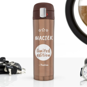 Kubek termiczny z grawerem dla chłopaka - Limited edition