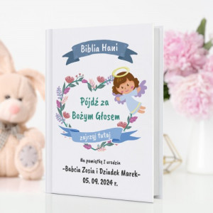 Biblia Święta Historia dla naszych dzieci z nadrukiem - Boży głos