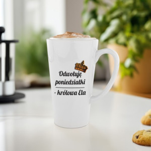 Kubek z nadrukiem dla niej - Odwołuję poniedziałki