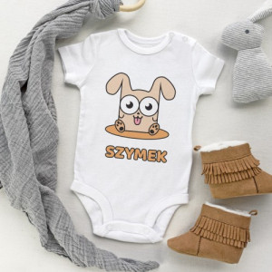 Body niemowlęce r. 56 z nadrukiem dla chłopczyka - Fąfel