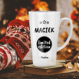 Kubek latte pod choinkę dla niego - Limited Edition