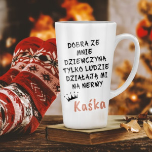 Kubek z personalizacją dla niej - Dobra Dziewczyna