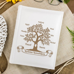 Album na zdjęcia z grawerem. Prezent na Dzień Babci. Prezent na Dzień Dziadka. Albumy skórzane na zdjęcia . Prezent na urodziny dla babci