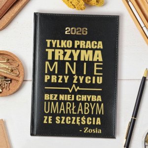 Kalendarz na 2026 rok dla niej - Pracoholiczka