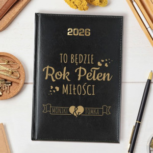 Kalendarz 2026 na Walentynki - Rok miłości