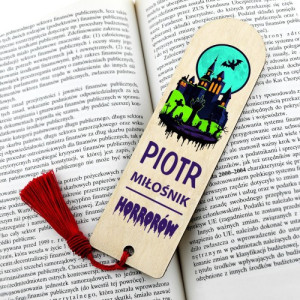Zakładka do książki z grawerem na prezent