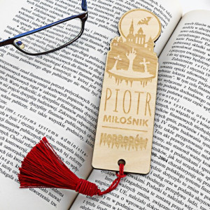 Zakładka do książki z grawerem na prezent