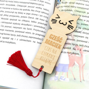 Zakładka do książki z grawerem dla dziecka - Czas na książkę