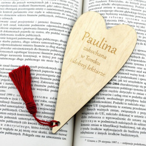 Zakładka do książki z personalizacją na upominek