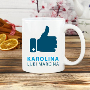 Kubek z nadrukiem na prezent