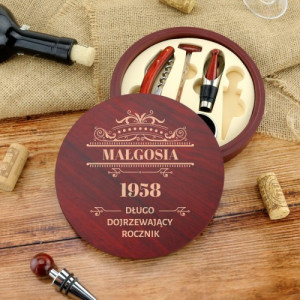 Akcesoria do wina z nadrukiem - Dobry rocznik