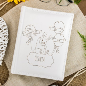 Album z grawerem dla dziecka - Metryczka