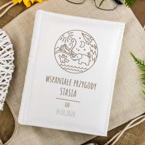 Album z grawerem dla dziecka -  Wspaniałe przygody