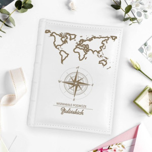 Album na zdjęcia z grawerem dla pary - Wspaniałe podróże