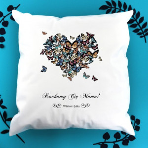 Poduszka z nadrukiem imienia dla mamy na prezent
