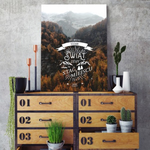 Plakat personalizowany KRAJOBRAZ (70x100)