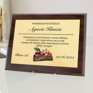 Certyfikat z nadrukiem dla nauczycielki - Inspirujące wyzwania