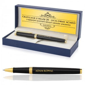 Pióro kulkowe Waterman Hemisphere Czarny GT - Jubileusz