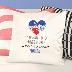 Poduszka z napisem Szlak Mnie Trafia na prezent
