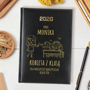 Kalendarz 2026 dla nauczycielki - Kobieta z klasą